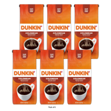 Dunkin’ Colombian Medium Roast Ground Coffee Bag 11 oz (Pack of 6)