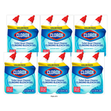 Clorox Toilet Bowl Cleaner Clinging Bleach Gel Ocean Mist 24 fl 2 Pack (Pack of 6)