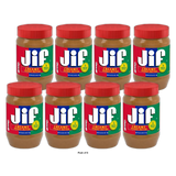 Jif Creamy Peanut Butter, 40 Oz (Pack of 8)
