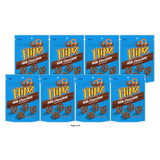 Flipz Milk Chocolate Covered Pretzels 7.5 oz (Pack of 8)