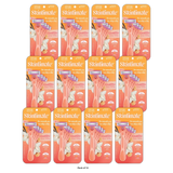 Skintimate Warm Vanilla Sugar Disposable Razor for Women, Gently Exfoliates, Fou (Pack of 12)
