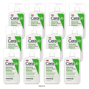 CERAVE CREAM-TO-FOAM CLNSR 16OZ (Pack of 12)