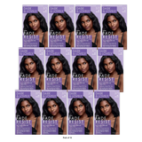 Dark and Lovely Fade Resist Permanent Hair Color - 371 Jet Black (Pack of 12)