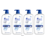Head & Shoulders Dandruff Shampoo, Anti-Dandruff Treatment, Classic Clean for Da (Pack of 4)