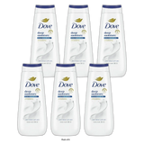 Dove Body Wash for Women Nourishing Deep Moisture Cleanser All Skin 11 OZ (Pack of 6)