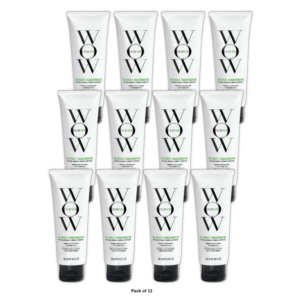 Color Wow One-Minute Transformation Styling Cream 4.Fl.Oz (Pack of 12)