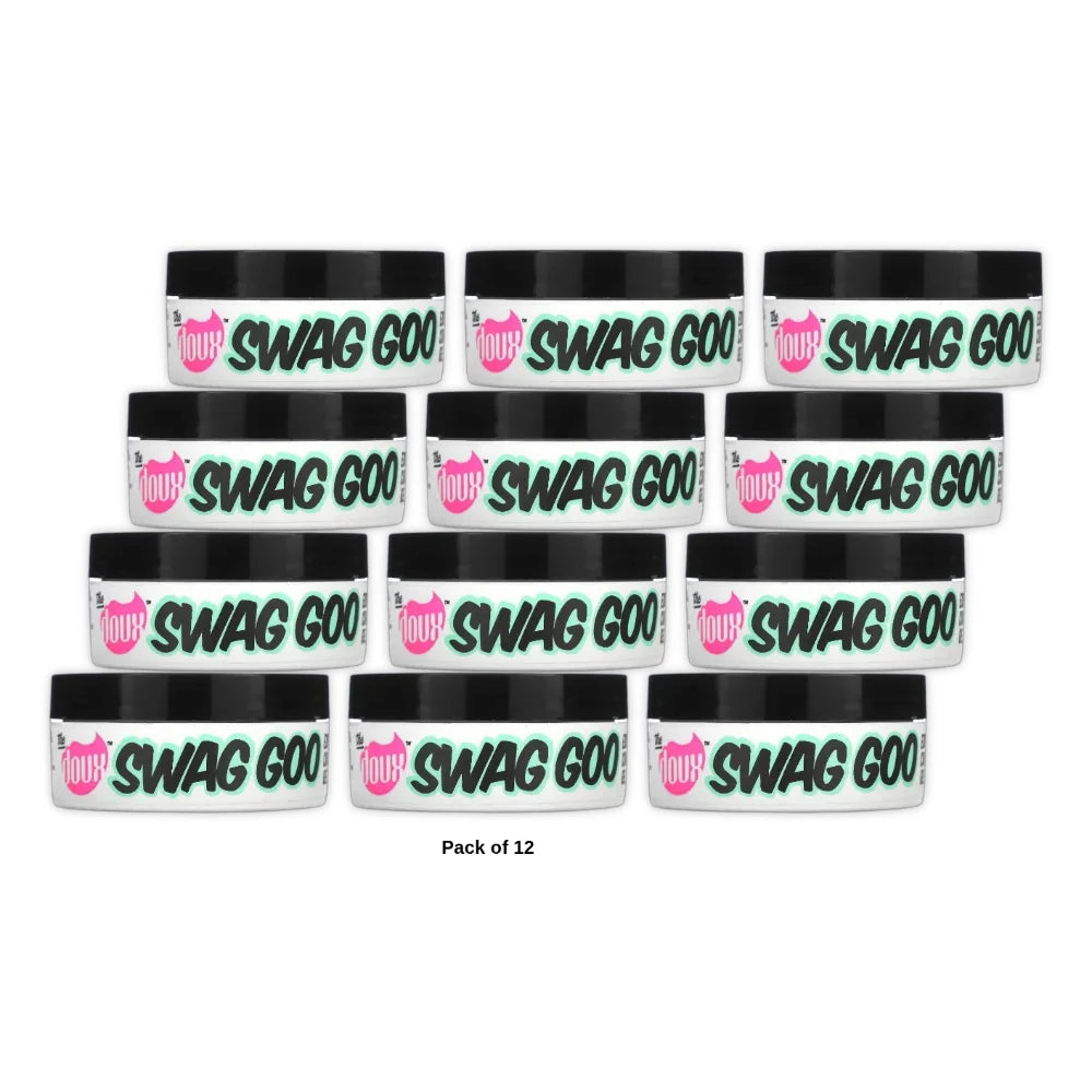 The Doux Swag Goo Edge Control Gel (59 ml) (Pack of 12) 2 Fl. Oz