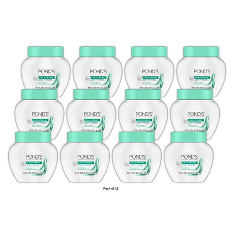 Pond's Cold Cream Cleanser (Pack of 3) (Pack of 12) 9.5 Oz