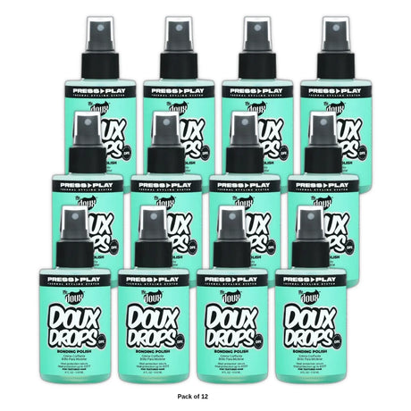 The Doux Drops Bonding Anti-Frizz Treatment Polish - (Pack of 12) 4 Fl. Oz