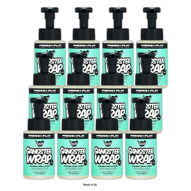 The Doux Gangster Wrap Foaming Wrap Lotion - (Pack of 12) 8 Fl. Oz