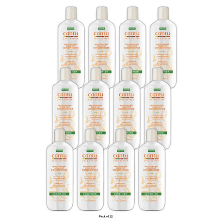 Cantu Shea Butter Moisturizing Rinse Out Conditioner (Pack of 12) 13.5 Fl. Oz