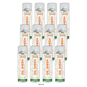 Cantu Shea Butter Oil Sheen Deep Conditioning Spray (Pack of 12) 10 Oz
