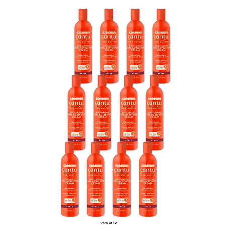 Cantu Natural Hair Moisturizing Curl Activator Cream - 12 fl oz (Pack of 12)