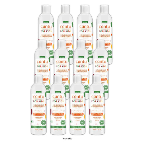 Cantu Care for Kids Nourishing Sulfate-Free Conditioner with Shea Butter 8 Fl. Oz (Pack of 12)