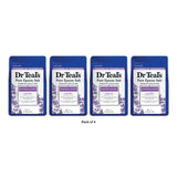Dr Teal's Epsom Salt Magnesium Soak - Soothe & Sleep with Lavender - 48 Oz (Pack of 4)