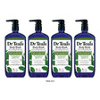 Dr Teal s Body Wash Relax and Relief with Eucalyptus Spearmint (Pack of 4) 24 Fl. Oz