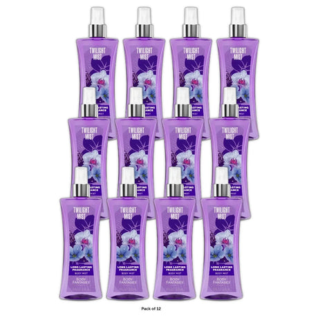 Body Fantasies Signature Fragrance Body Spray Twilight Mist (Pack of 12) 8 Fl. Oz