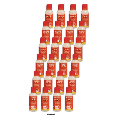 Cantu Sulfate-Free Cleansing Cream Shampoo for Natural Hair 3 fl oz (Pack of 24)