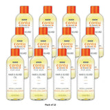 Cantu For Men Hair & Beard Oil (Pack of 12) 3.4 Fl. Oz