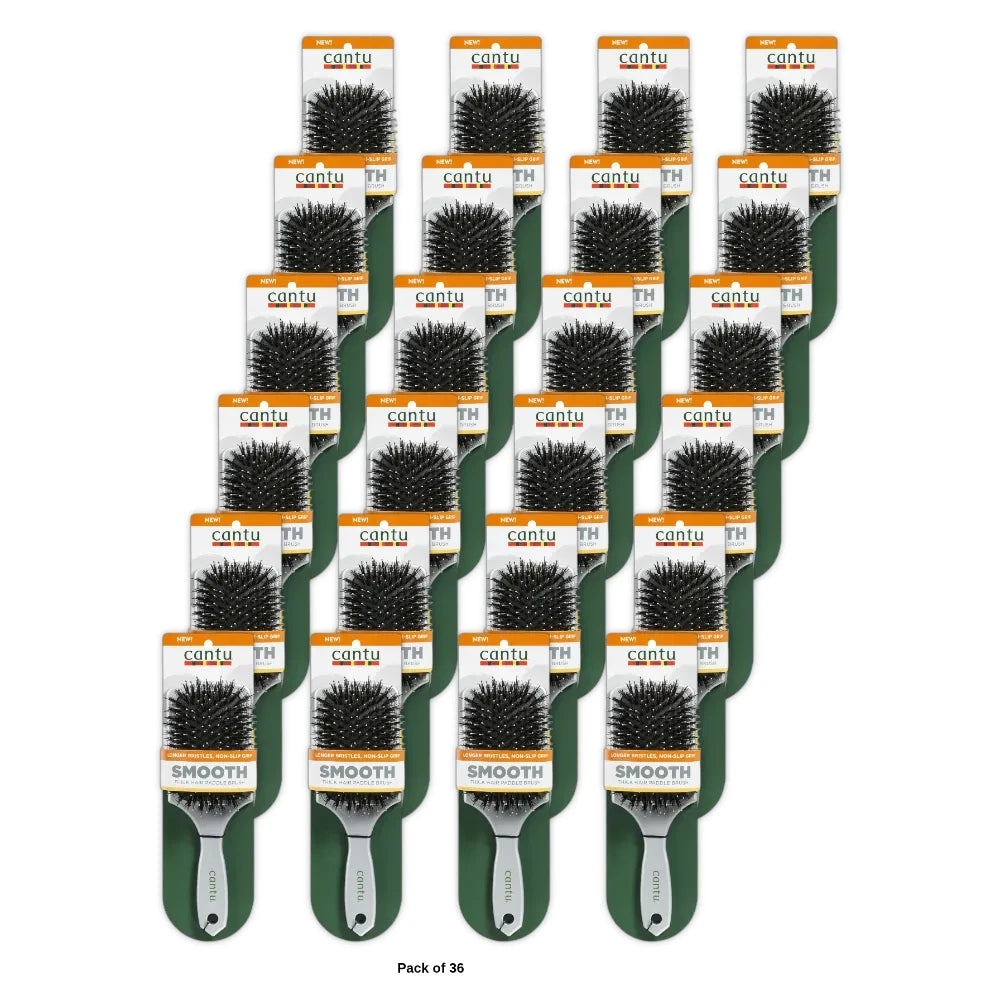 Cantu Smooth Thick Paddle Hair Brush - 1ct 5.28 Oz (Pack of 36)