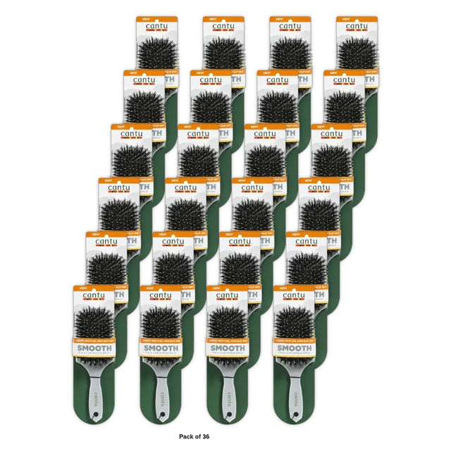 Cantu Smooth Thick Paddle Hair Brush - 1ct 5.28 Oz (Pack of 36)