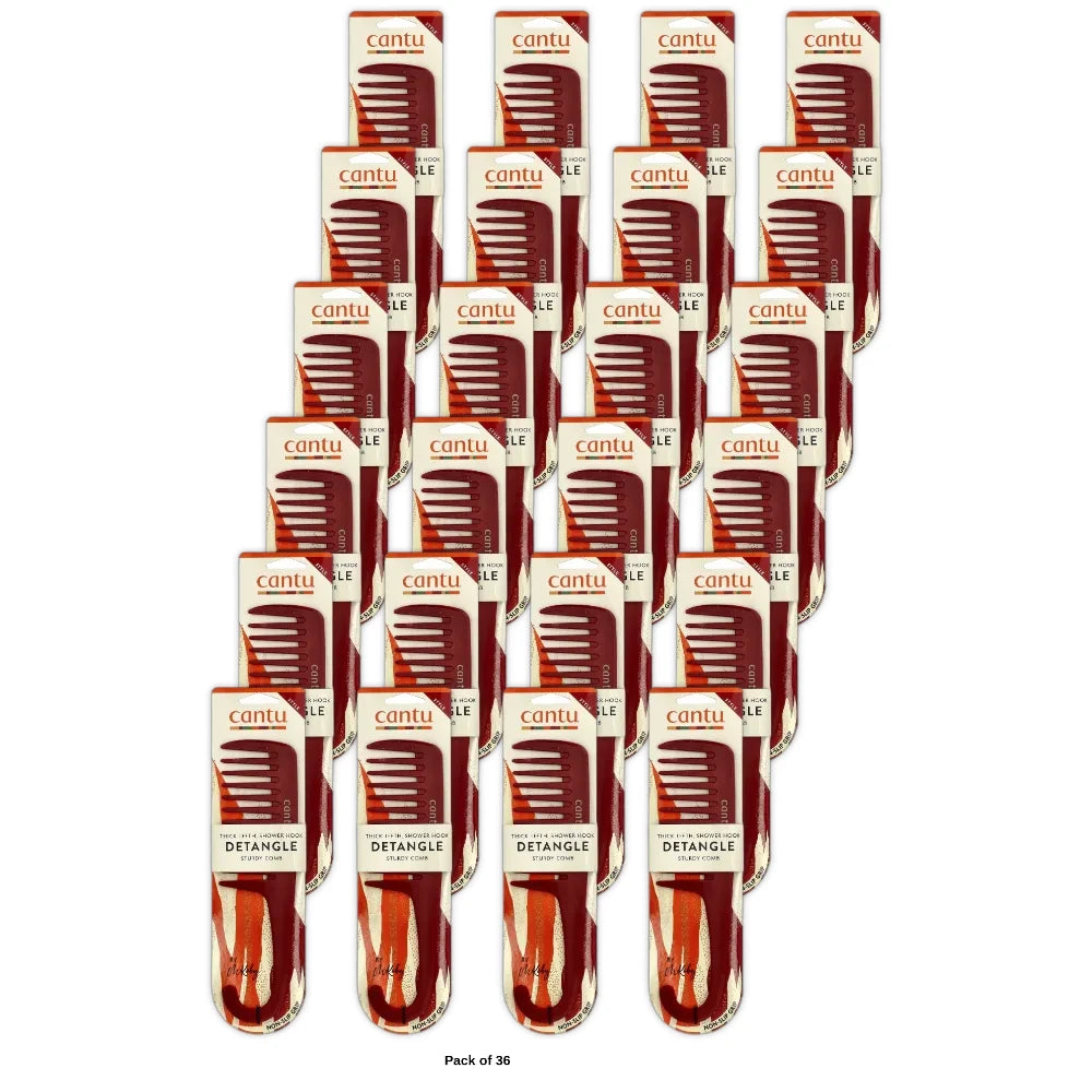 Cantu Sturdy Detangle Comb 1 Count (Pack of 36)