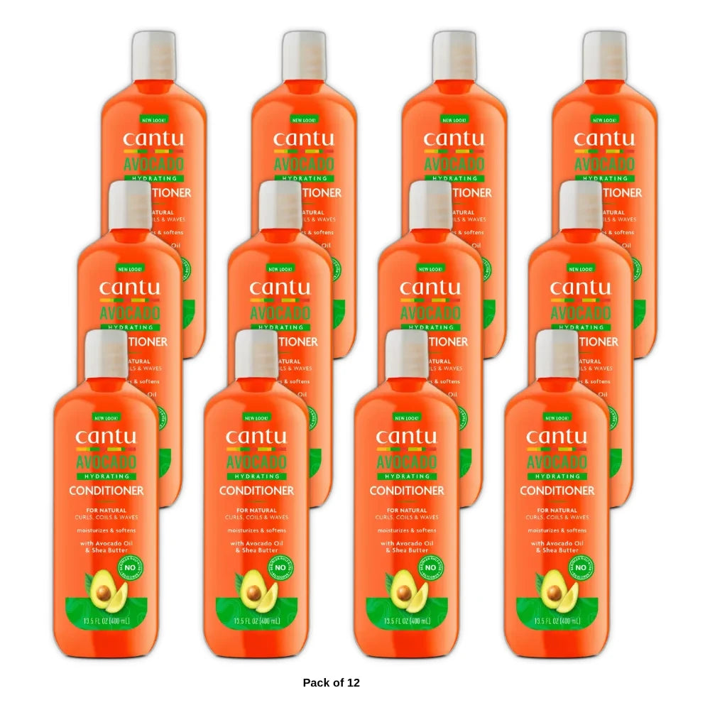 Cantu Avocado Hydrating Sulfate Free Conditioner - (Pack of 12) 13.5 Oz