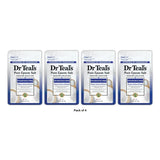 Dr Teal's Epsom Salt Magnesium Soak - Fragrance-Free - 64 Oz (Pack of 4)