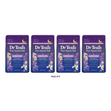 Dr Teal s Epsom Salt Magnesium Soak Sleep Blend with Melatonin Lavender & Cham 48 Oz (Pack of 4)