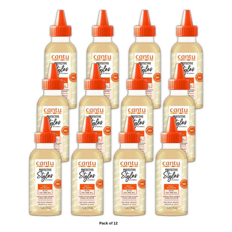 Cantu Protective Styles by Angela Hair Oil with Tea Tree Oil 2 fl oz (Pack of 12)