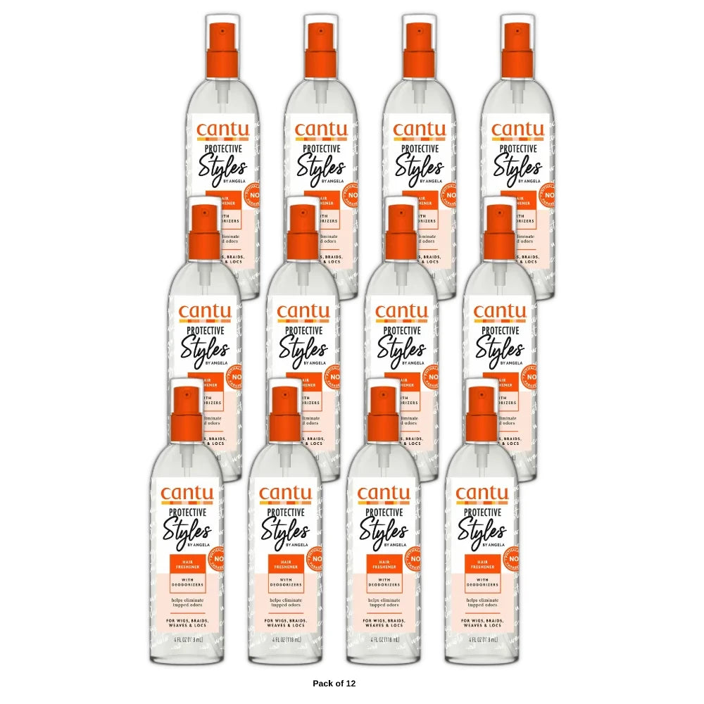 Cantu Protective Styles by Angela Hair Freshener with Deodorizers 4 fl oz (Pack of 12)