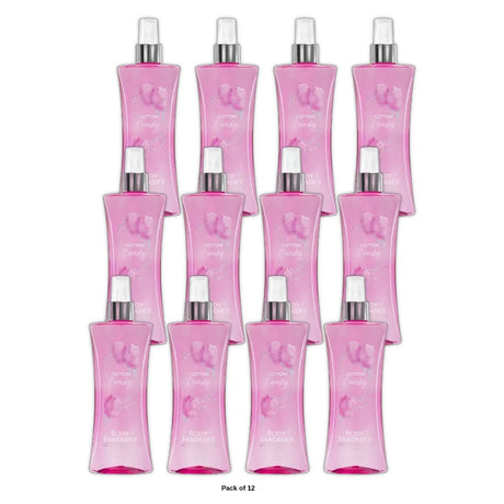 Body Fantasies Signature Fragrance Body Spray Cotton Candy (Pack of 12) 8 Fl. Oz
