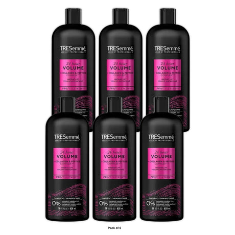 TRESemmé Pro Solutions 24 Hour Body Thickening Volumizing Shine Enhancing Daily 28 Oz (Pack of 6)