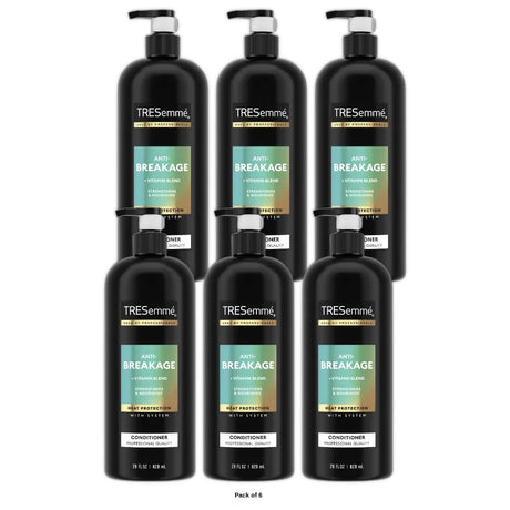 Tresemme Anti-Breakage Conditioner with 5 Vitamin Blend 28 fl oz 28 Oz (Pack of 6)