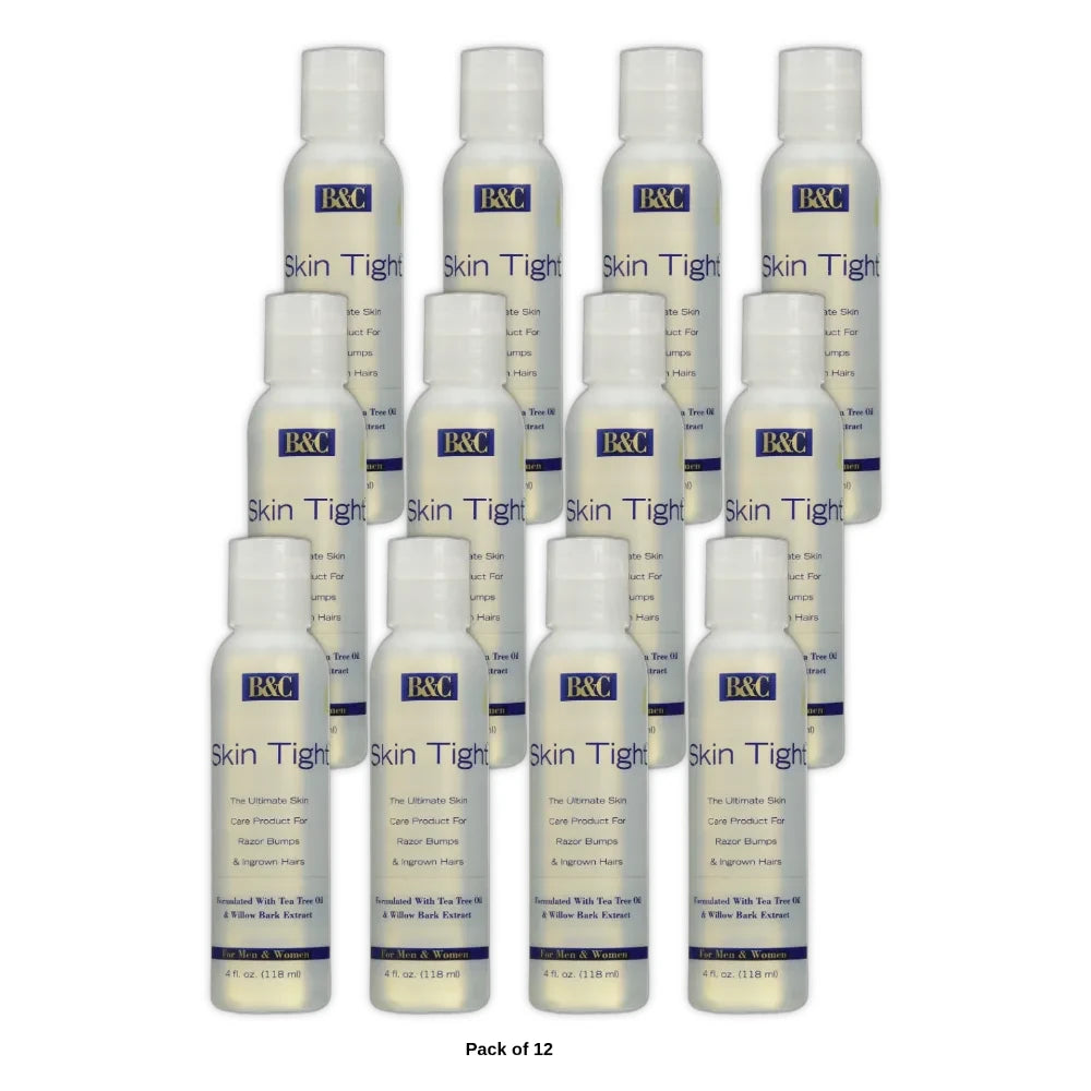 B&C Skin Tight Skin Care Product for Men & Women 4 fl oz 4 fl oz (Pack of 12)