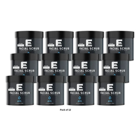 Elegance Face Scrub 17.6oz - Black 16.9 oz (Pack of 12)