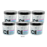 Clear Ice® Ultra Hold Protein Unisex Styling Gel for Resistant Hair Textures 32 32oz (Pack of 6)