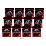 Ampro Pro-Styl Marcel Wax 12 oz All Hair Type Frizz Control Moisturizing Un 12 oz (Pack of 12)