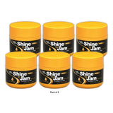 Ampro Shine N Jam Extra Hold Conditioning Styling & Braiding Gel 4oz. Textured 4oz (Pack of 6)
