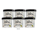 Ampro Clear Ice Coconut Oil Styling Gel 12 oz. Moisturizing Unisex 12oz (Pack of 6)