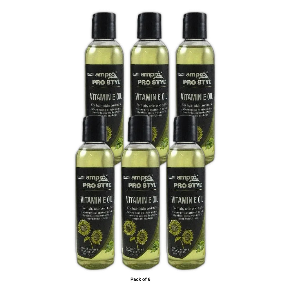 V.I.P. Pro Styl Vitamin E Oil 6 Oz. 6oz (Pack of 6)