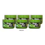 Ampro Shine-n-Jam Edges Hair Styling Gel 8 oz. Moisturizing Unisex 8 oz (Pack of 6)