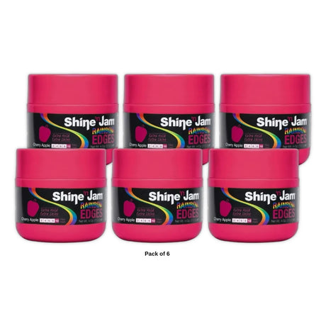 Ampro Shine N Jam Rainbow Edges 4oz. 4oz (Pack of 6)