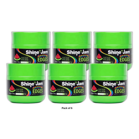 Ampro Shine N Jam Rainbow Edges - Melon Slice - 4 oz 4oz (Pack of 6)