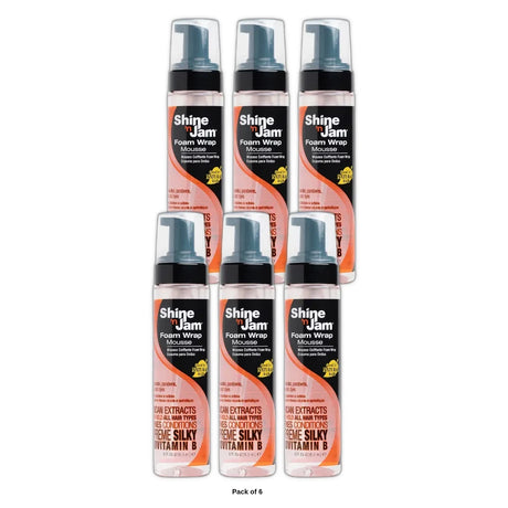 Ampro Pro Styl Styling Gel Foam Wrap for Hair 8 oz 8 fl oz (Pack of 6)