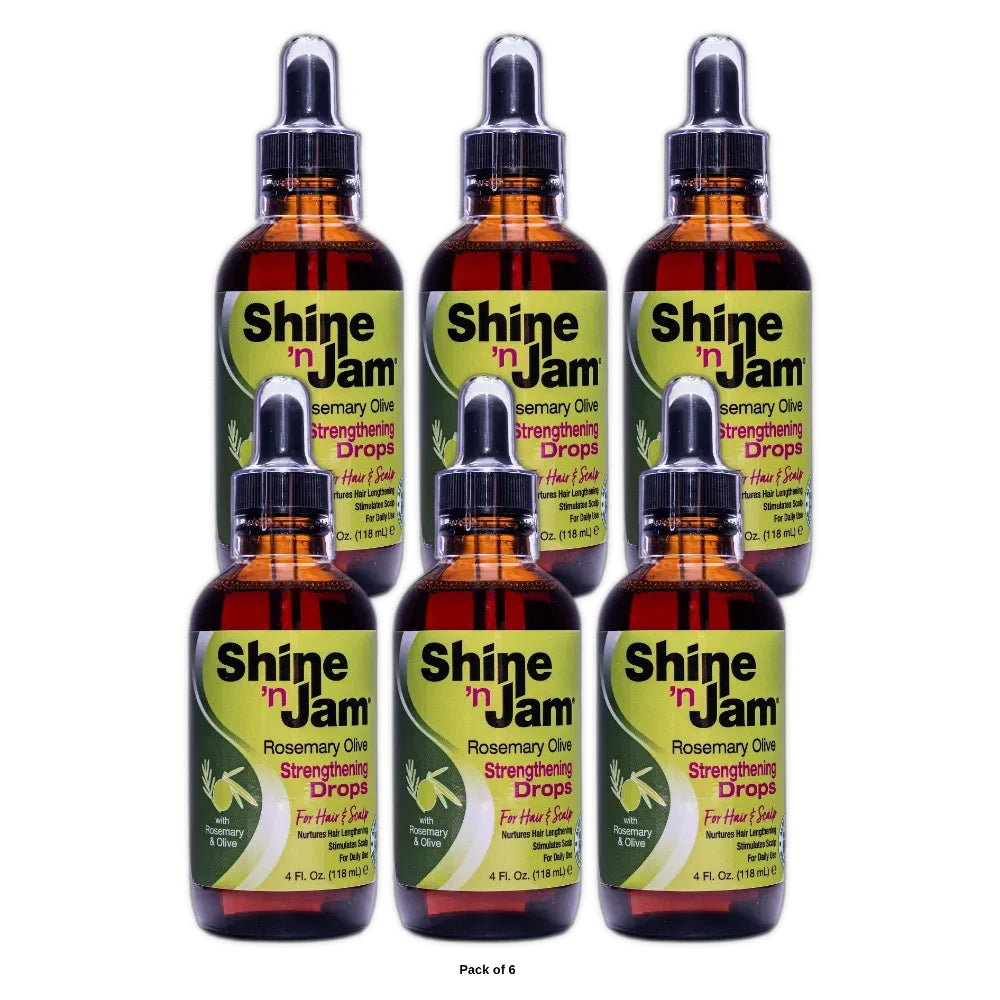 Rosemary Olive Strengthening Drops ( 4 Oz) By Shin N Jam (41290) Hair Care 4 fl oz (Pack of 6)