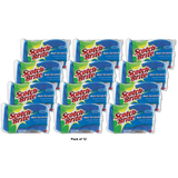 Scotch Brite Non Scratch Scrub Sponge 6.5Oz (Pack of 12)