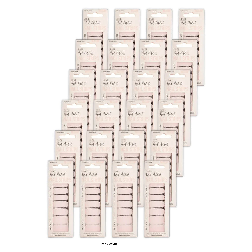 Ardell Nail Addict Nail Strips Kiss Me Quick- 1 Ea 0.816oz (Pack of 48)