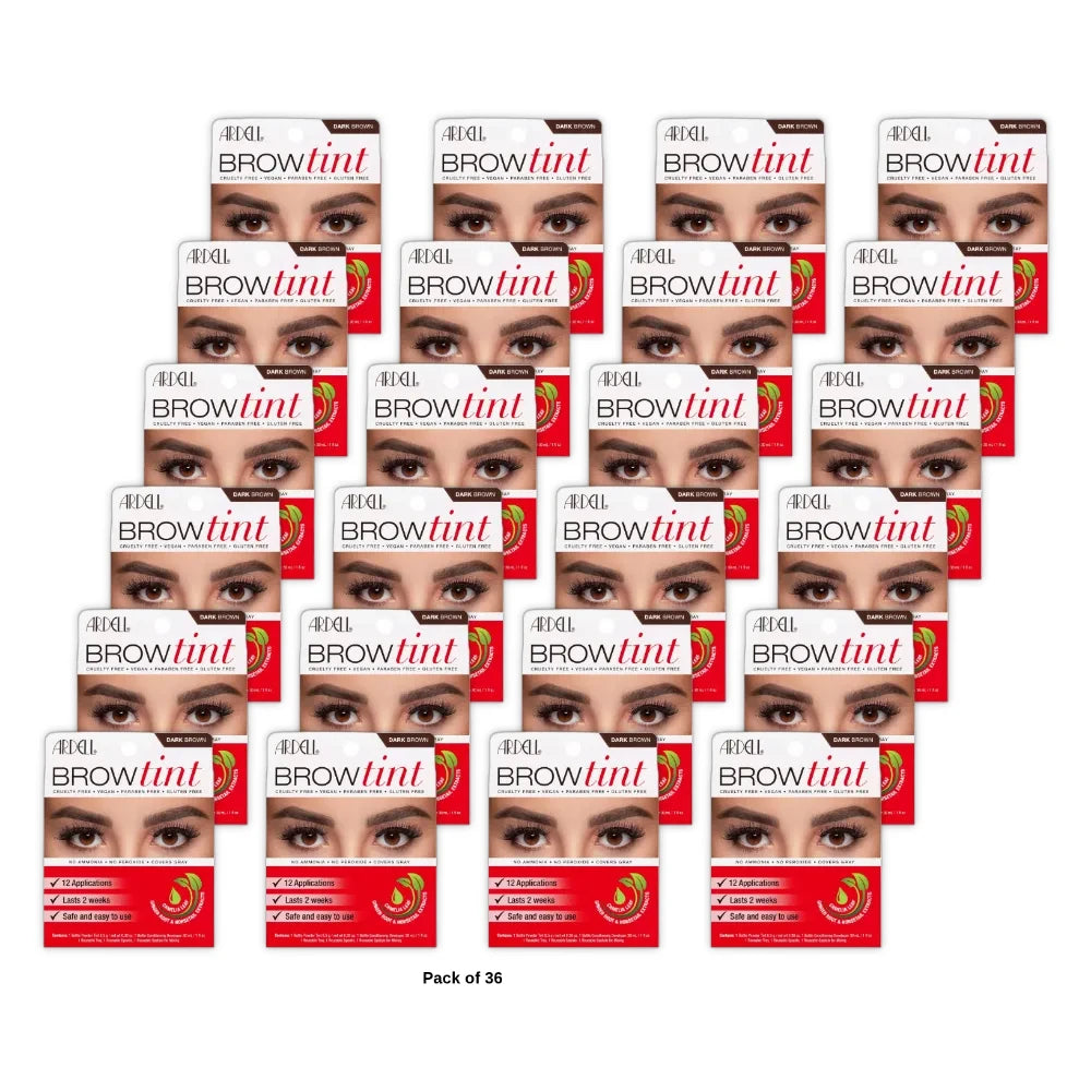 Ardell Brow Tint Kit - Dark Brown nan (Pack of 36)