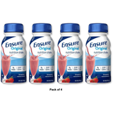 Ensure Complete Balanced Nutrition Drink With Strawberry 8Oz (Pack of 4)